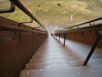 Escalier de pyramide d'Austerlitz
